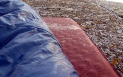 Que faire si mon sac de couchage est mouillé ou humide en camping?